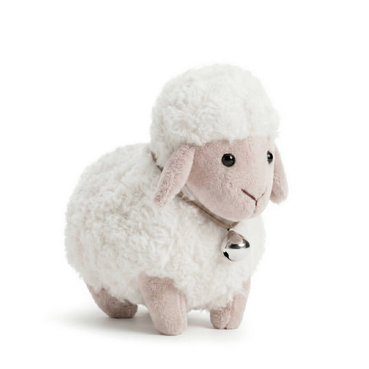 Dolly the Milky Sheep with a Bell (13 cm)