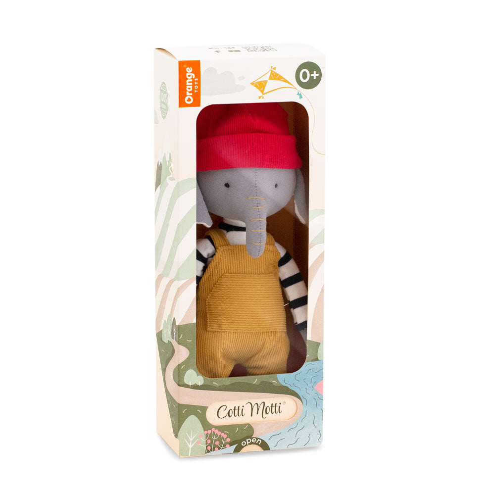 Ali the Elephant – Cotti Motti Cotton Plush Toy 30 cm