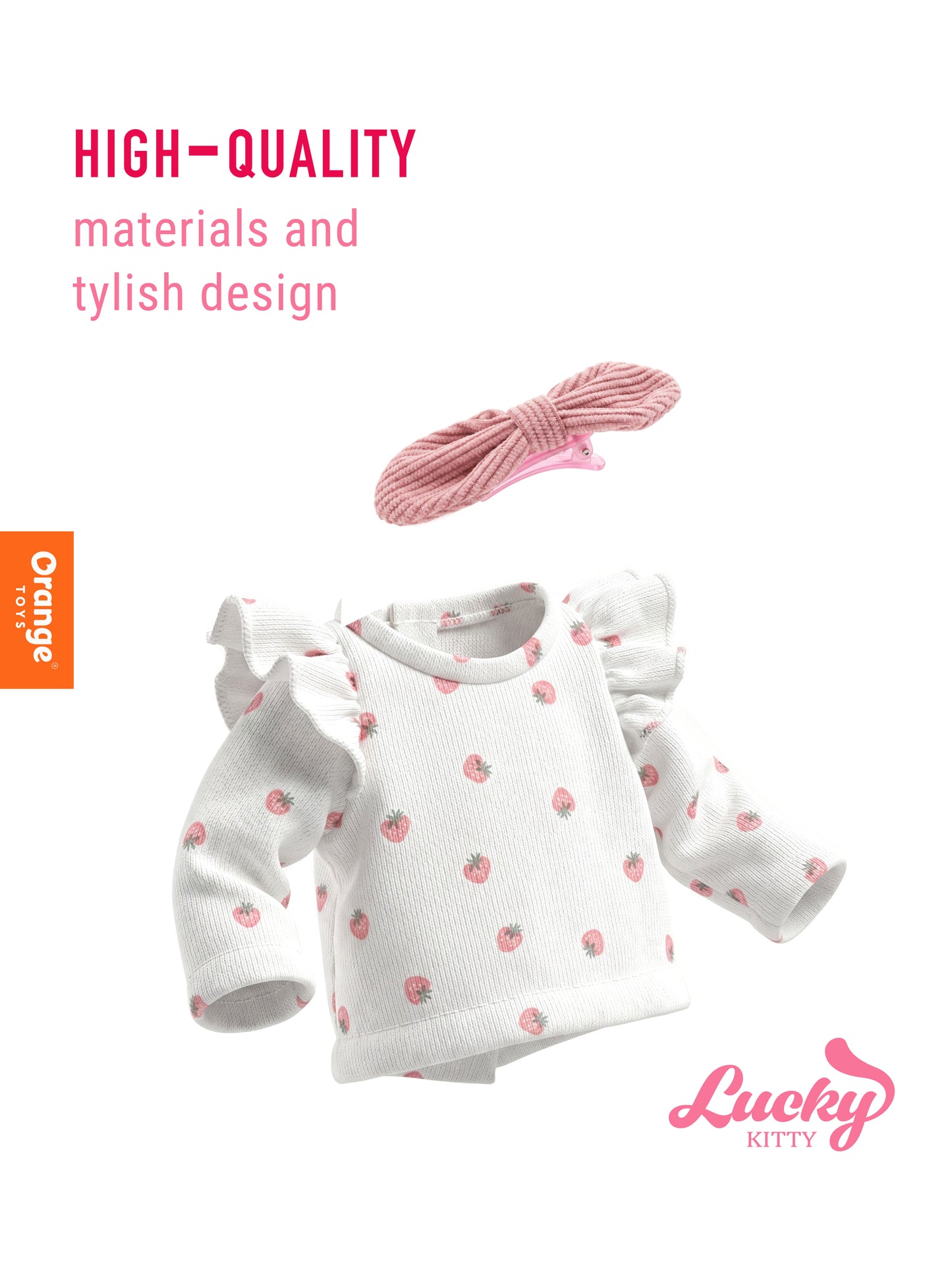 Lucky Kitty Clothing Set: Spring Melody