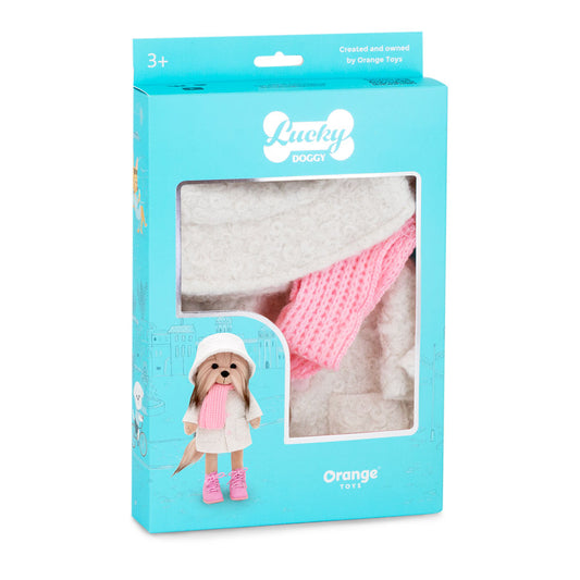 Fashion Winter outfit (Lucky Yoyo) for Lucky Doggy 38 cm plush dogs