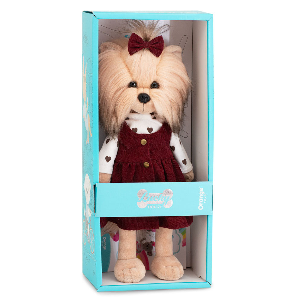 Plush toy, Lucky Doggy, Lucky Yoyo: Cozy Casual (38cm)