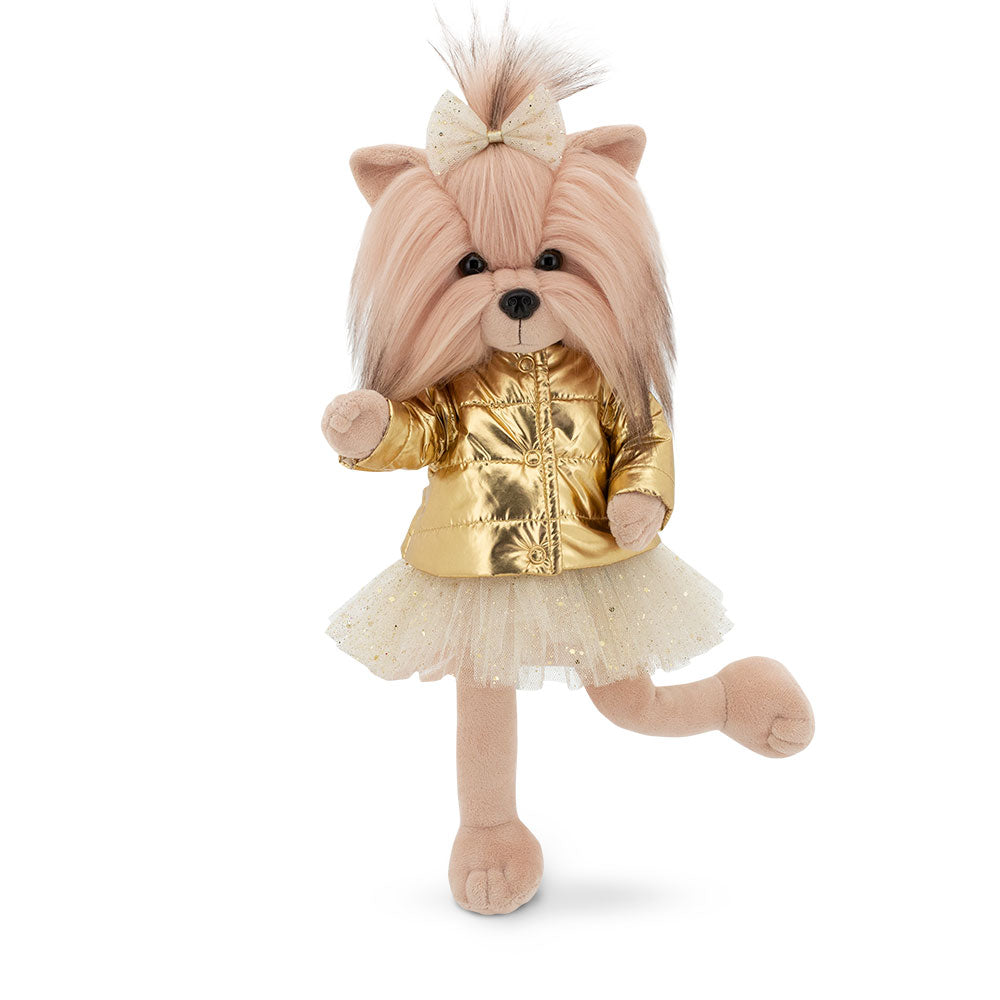 Plush toy, Lucky Doggy, Lucky Yoyo: Golden Jacket 38cm
