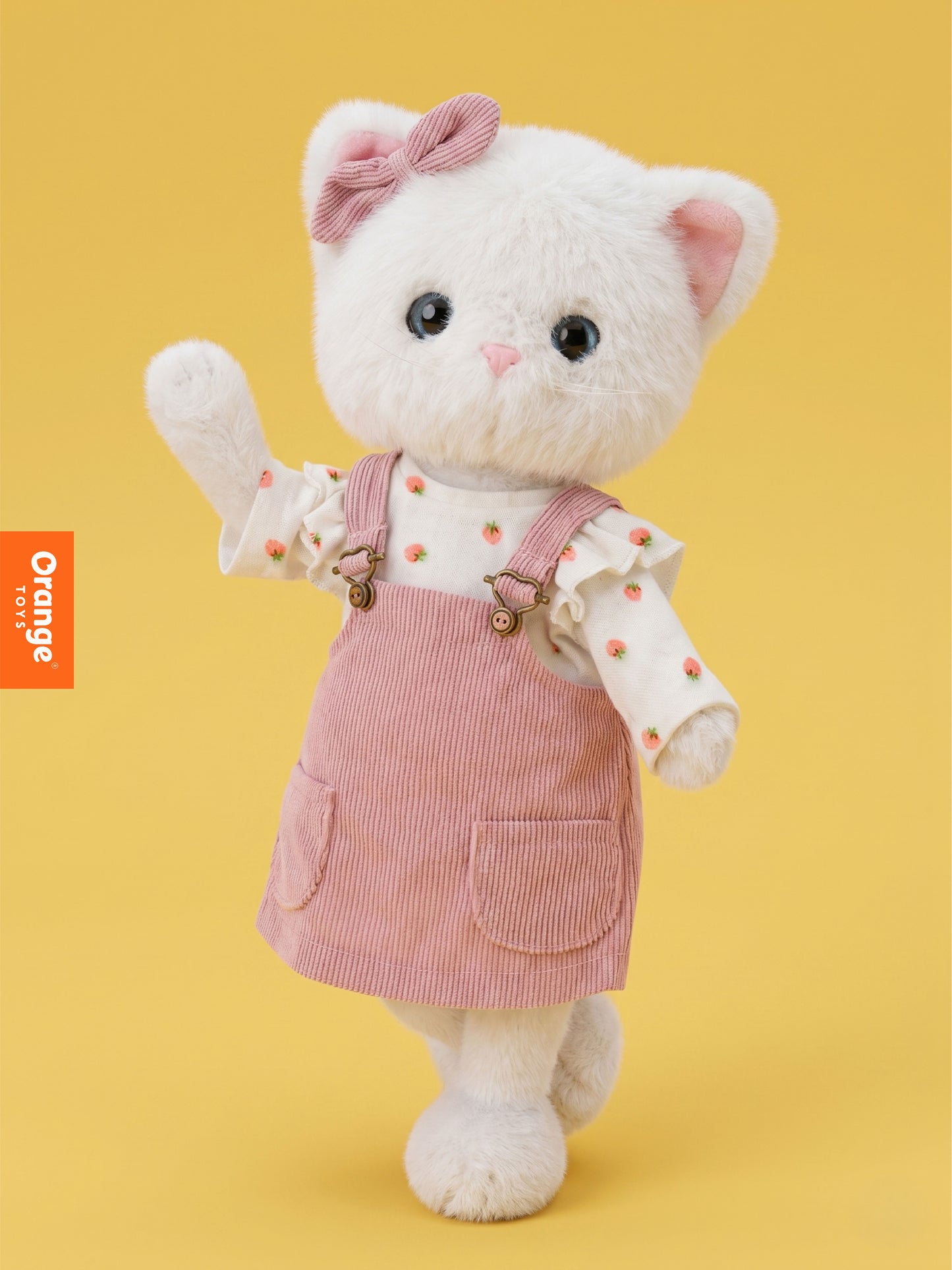 Soft toy, Lucky Kitty, Lucky Sophie: Spring Melody 38 cm