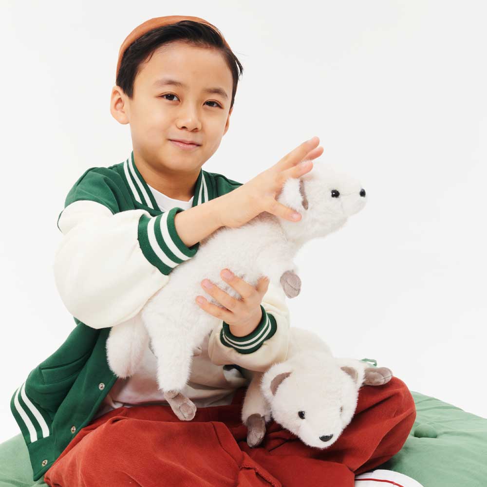 Plush toy, The Softest, Weasel (38 and 53cm)