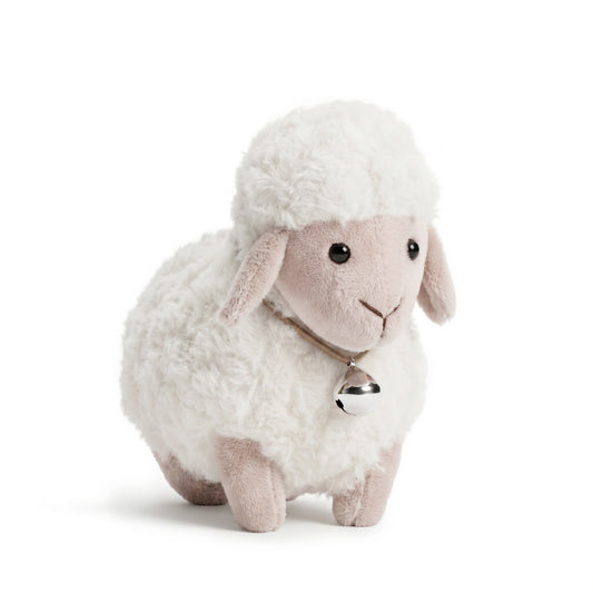 Dolly the Milky Sheep with a Bell (13 cm)