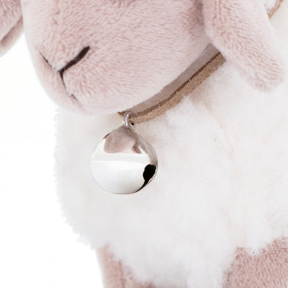 Dolly the Milky Sheep with a Bell (13 cm)
