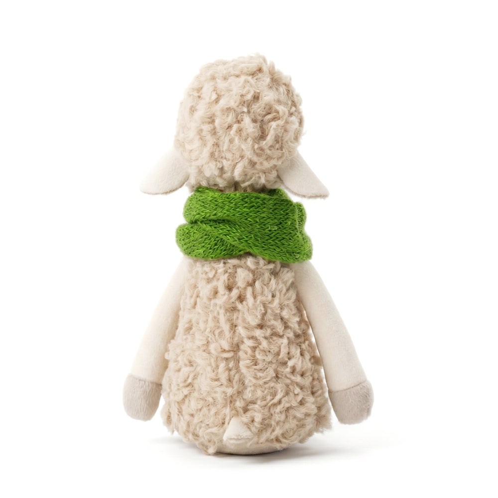 Bibi the Sheep in a Green Snood (16 cm)