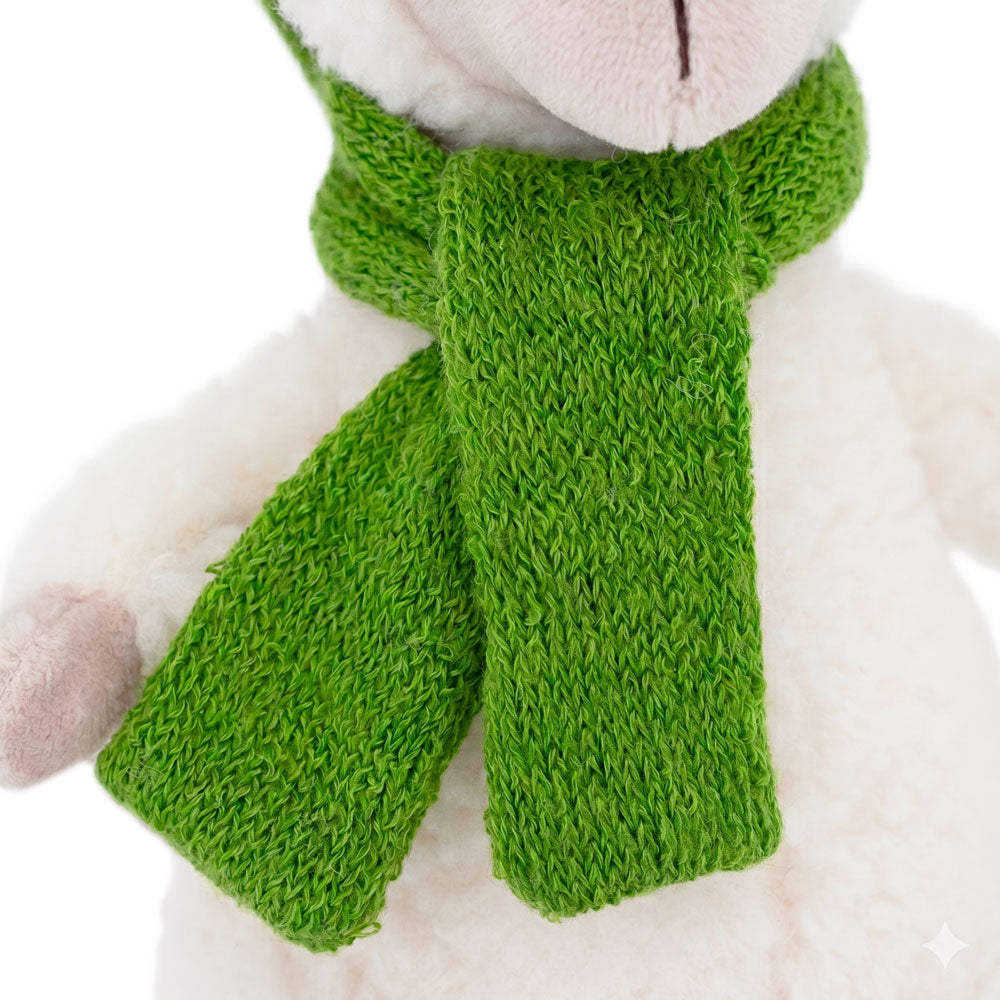 Nicky the Sheep in a Green Hat (20 cm)