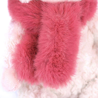 Marshmallow the Sheep in a Raspberry Hat (20 cm)