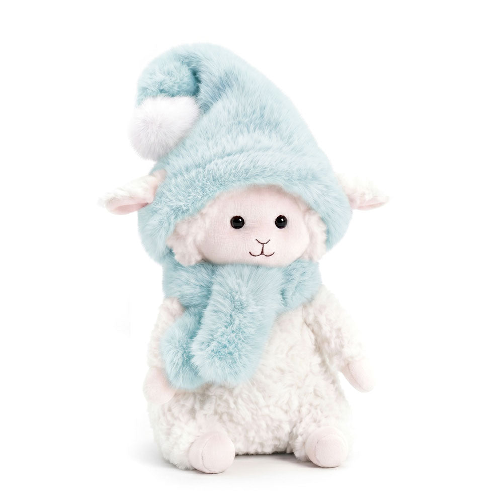 Marshmallow the Sheep in a Blueberry Hat (20 cm)