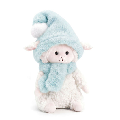 Marshmallow the Sheep in a Blueberry Hat (20 cm)