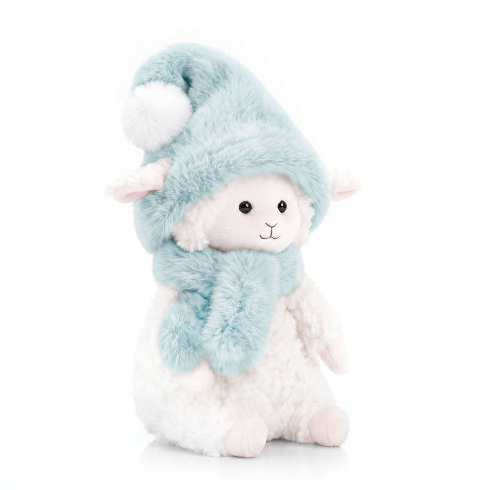 Marshmallow the Sheep in a Blueberry Hat (20 cm)