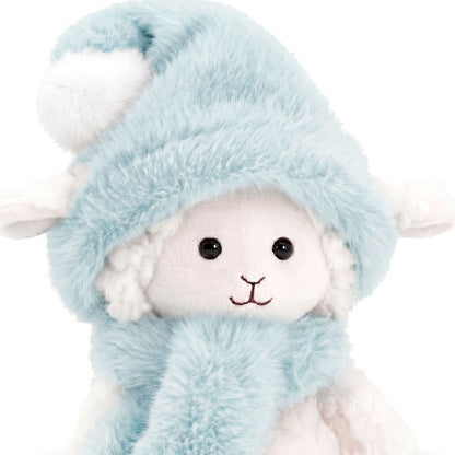 Marshmallow the Sheep in a Blueberry Hat (20 cm)