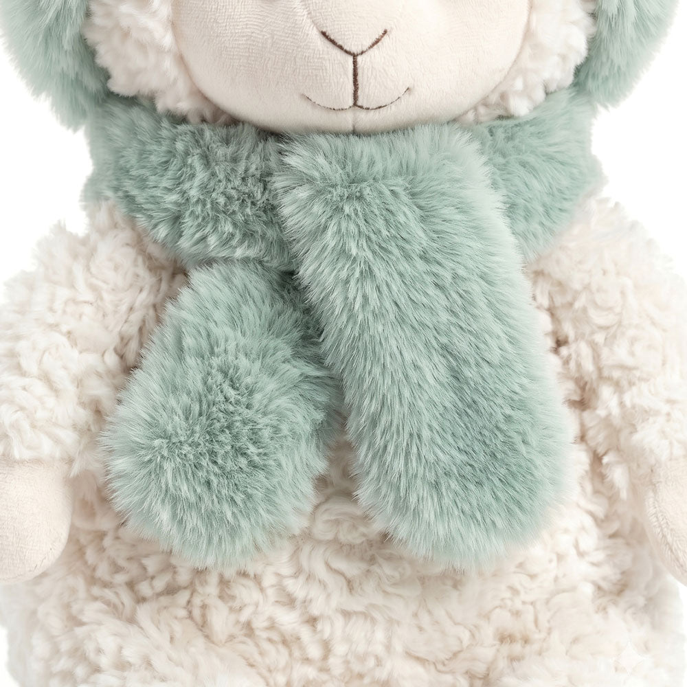 Marshmallow the Sheep in a Mint Hat (25 cm)