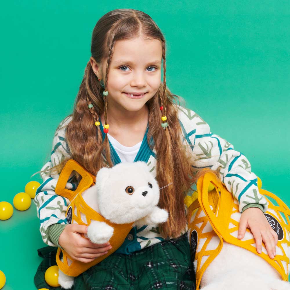 Plush toy, Milo&Millie, Milo the White Cat (35 and 56cm)