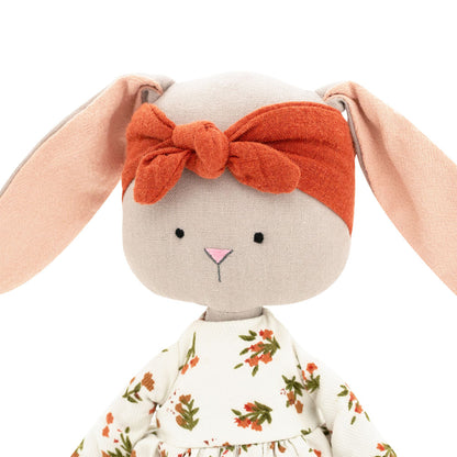 Baumwoll-Plüschtier, Cotti Motti, Hase Lucy (30cm)