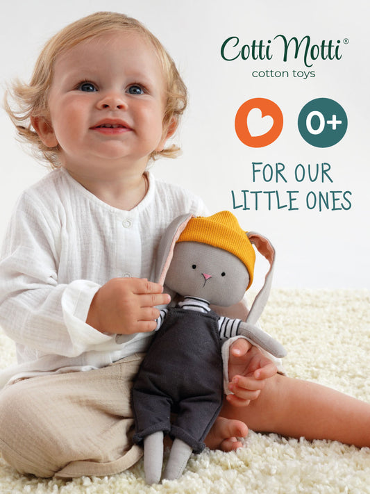 Timmy the Bunny – Cotti Motti Cotton Plush Toy 30 cm
