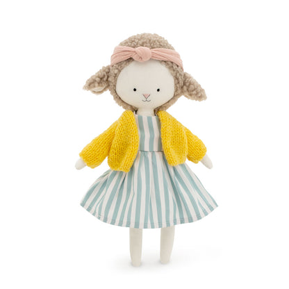 Plüschtier aus Baumwolle, Cotti Motti, Schaf Zoe (30cm)
