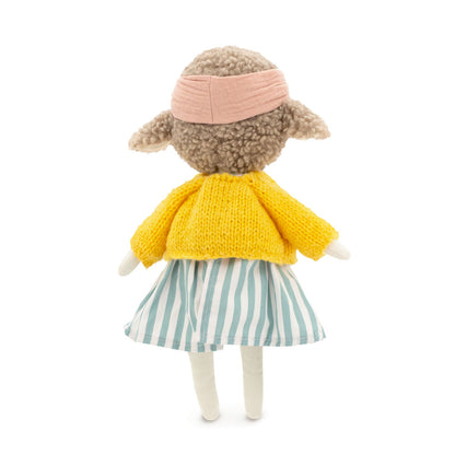 Plüschtier aus Baumwolle, Cotti Motti, Schaf Zoe (30cm)