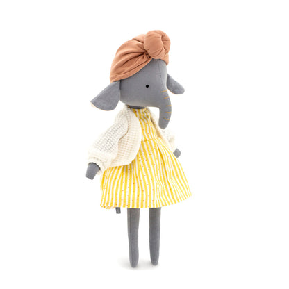 Alice the Elephant – Cotti Motti Cotton Plush Toy 30 cm