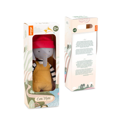 Ali the Elephant – Cotti Motti Cotton Plush Toy 30 cm