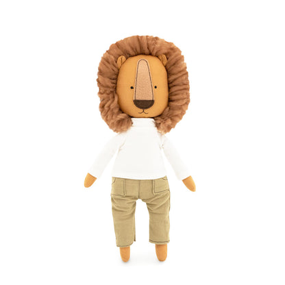 Baumwoll-Plüschtier, Cotti Motti, Löwe Simon (30cm)