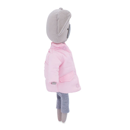 Koala Annie: Pinke Jacke + Bonus Meerjungfrauenschwanz (30cm)