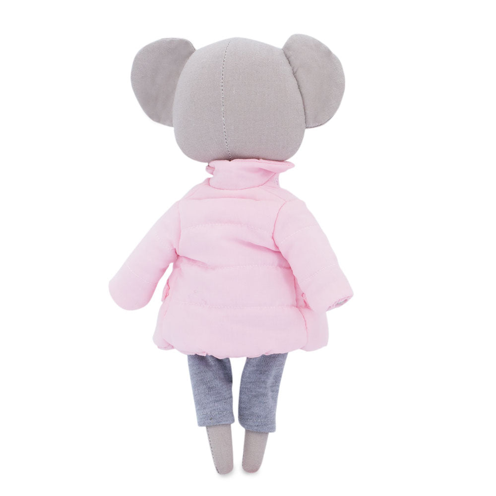Annie the Koala: Pink Jacket  + bonus mermaid tale (30cm)