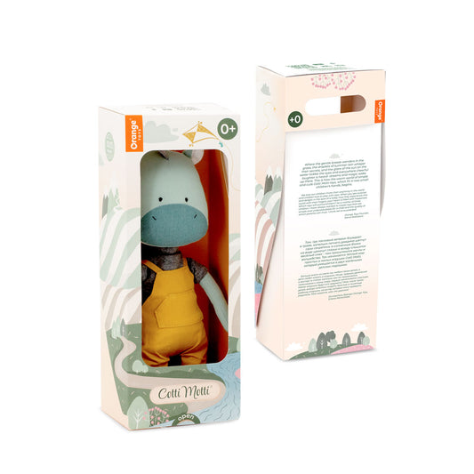 Andy the Dragon – Cotti Motti Cotton Plush Toy 30 cm (Last Pieces)