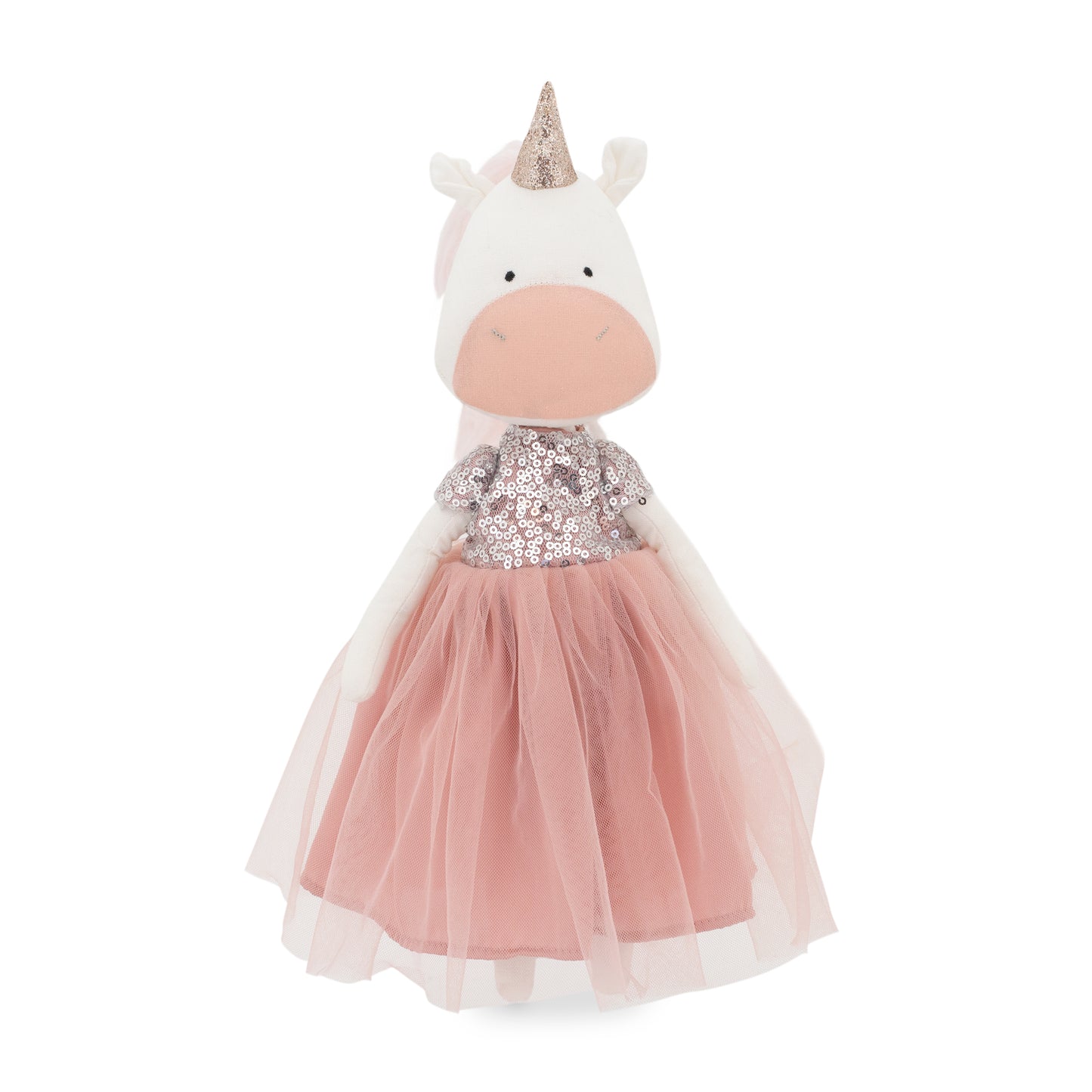 Daphne the Unicorn: Pink Dress with Sequins