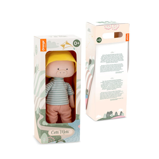 Nicky the Pig – Cotti Motti Cotton Plush Toy 30 cm (Last Pieces)
