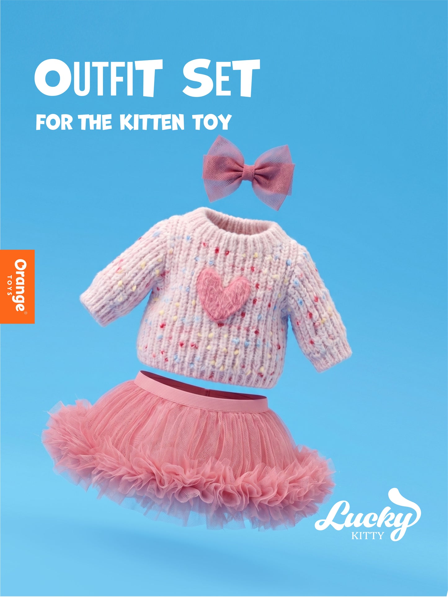 Lucky Kitty Clothing Set: Tender Charm