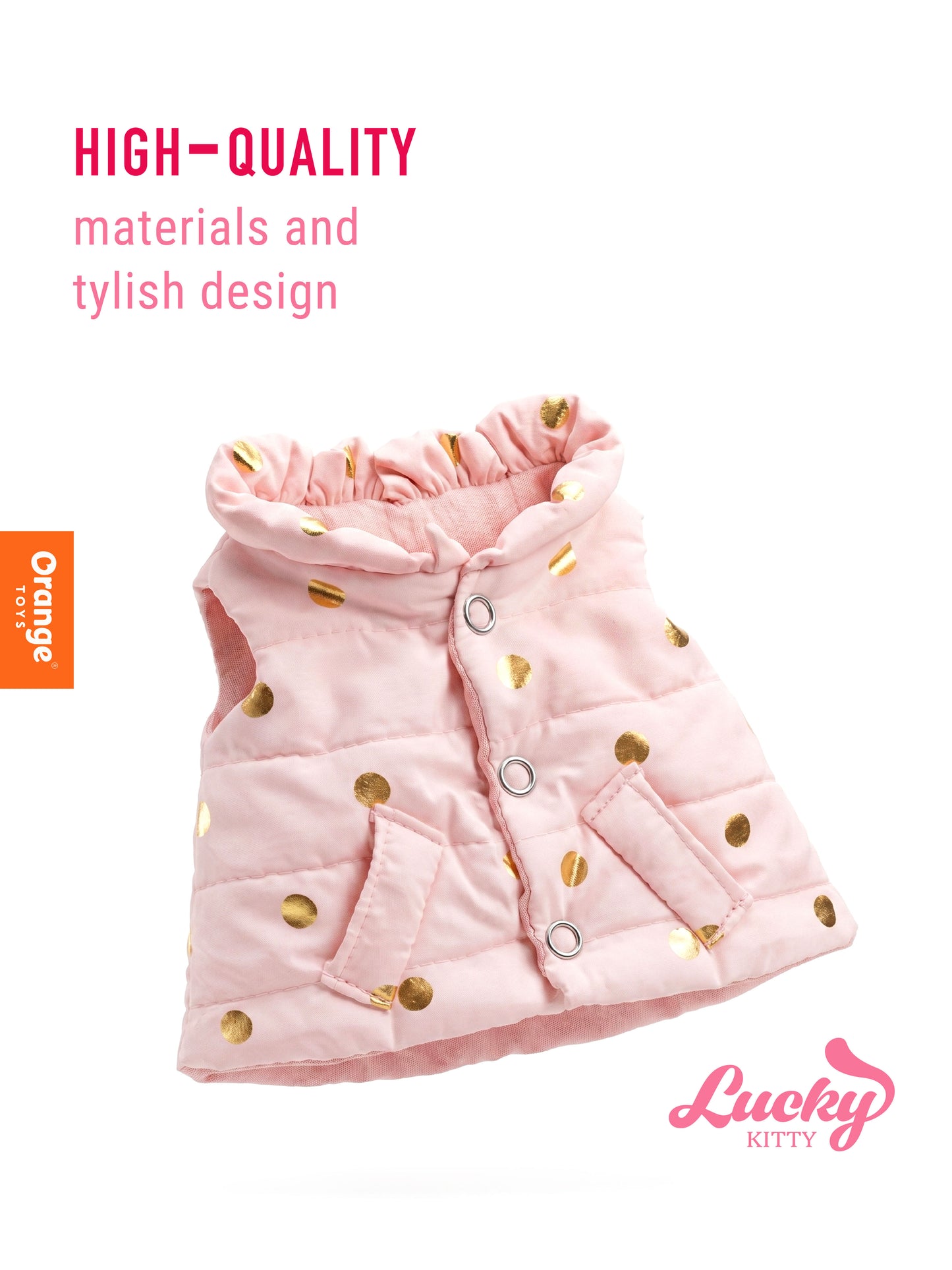 Lucky Kitty Clothing Set: Powdery Dreams