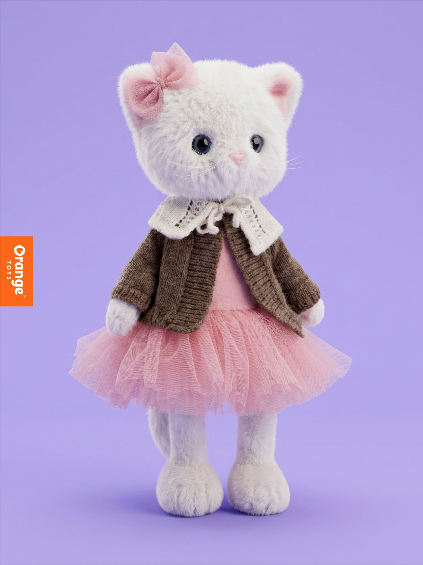 Soft toy, Lucky Kitty, Lucky Sophie: Cozy Evening 38 cm