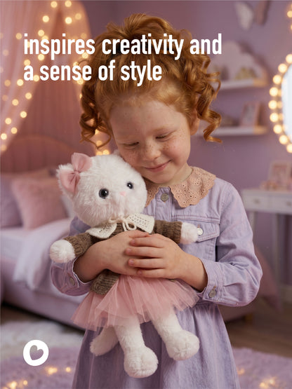 Soft toy, Lucky Kitty, Lucky Sophie: Cozy Evening 38 cm
