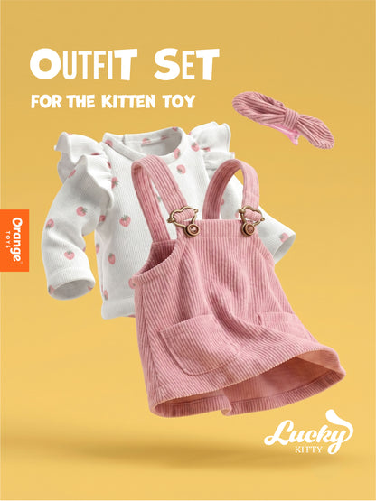 Lucky Kitty Clothing Set: Spring Melody