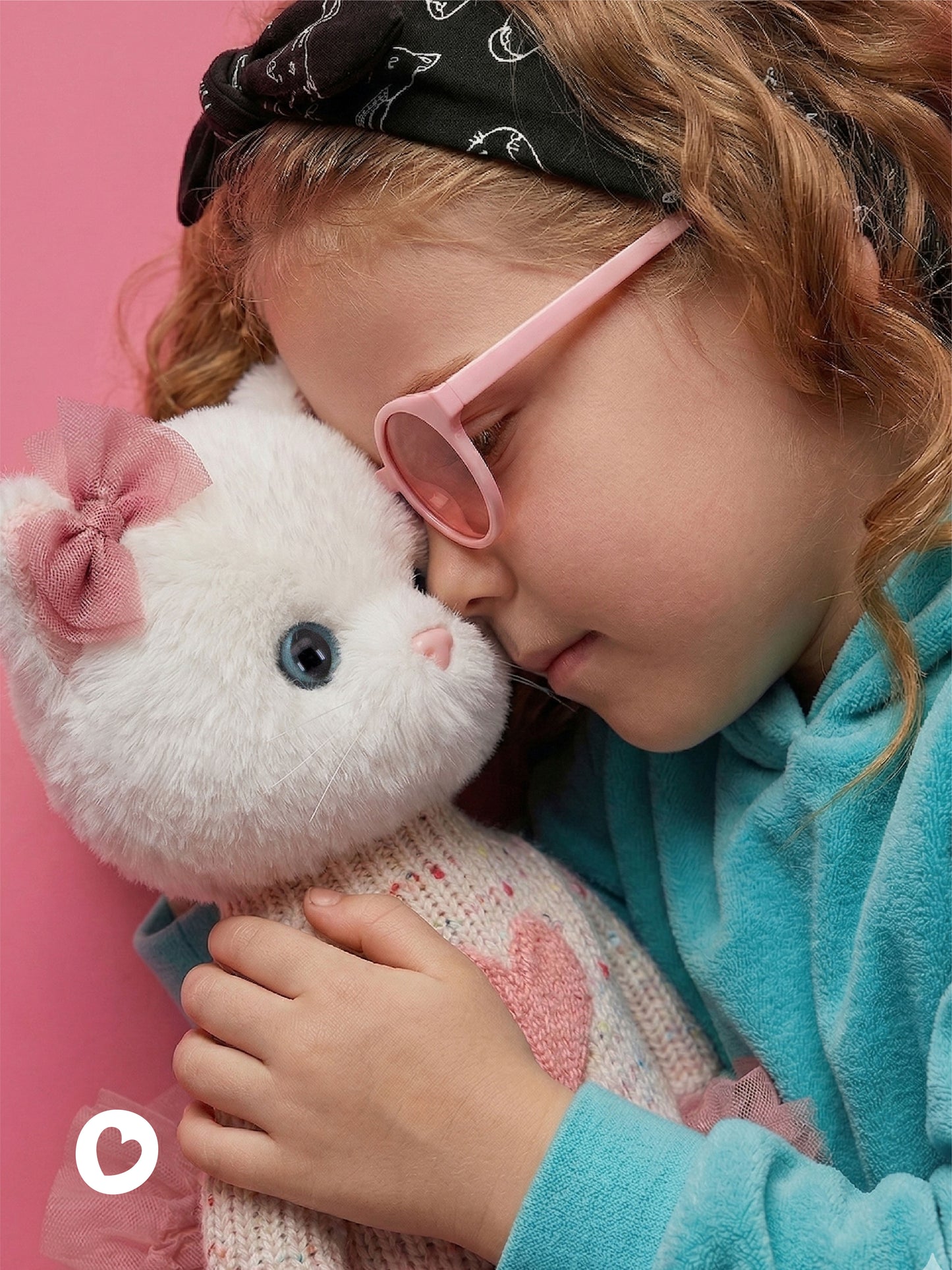 Soft toy, Lucky Kitty, Lucky Sophie: Tender Charm 38 cm