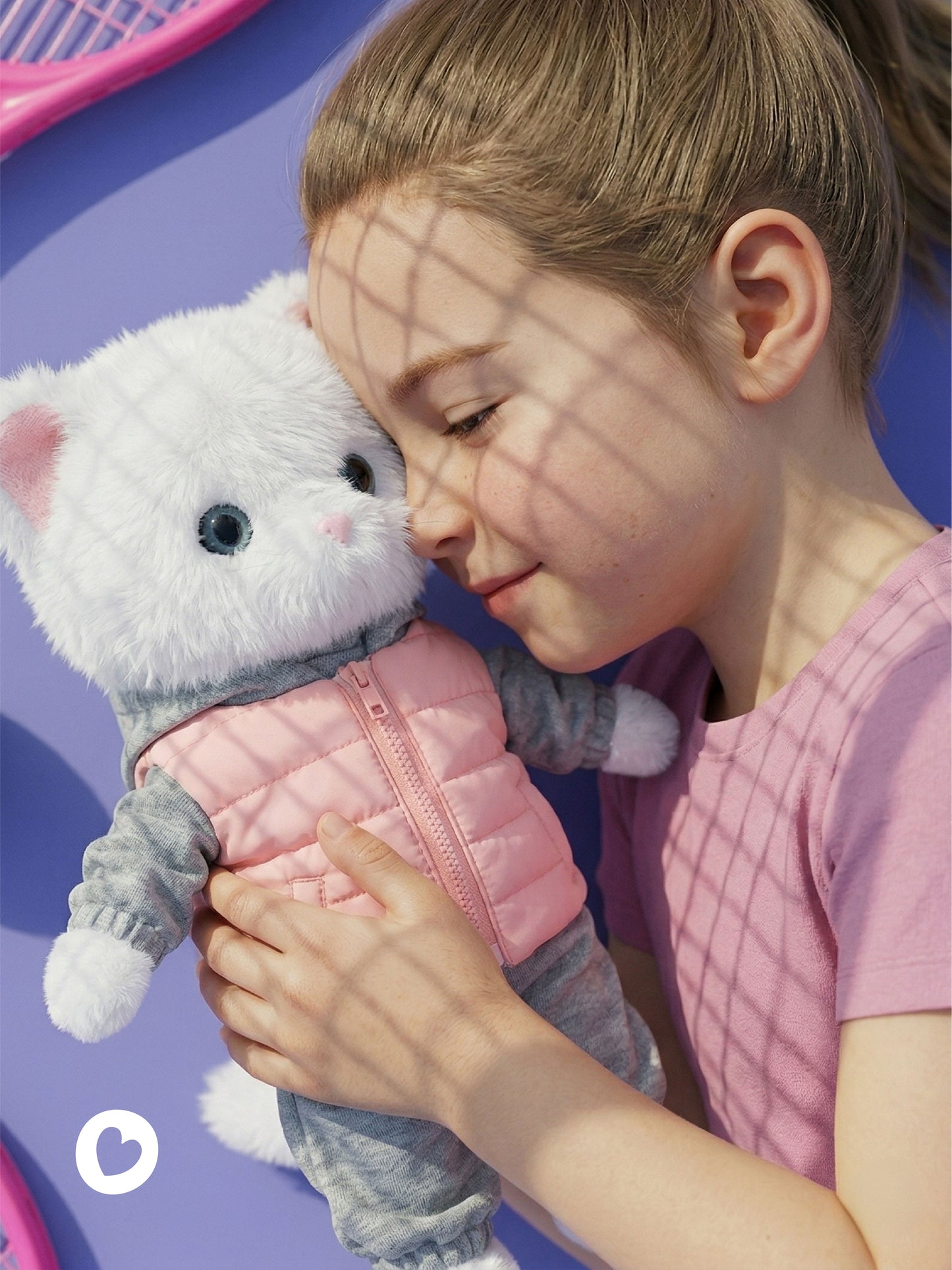 Soft toy, Lucky Kitty, Lucky Sophie: Sports Walk 38 cm