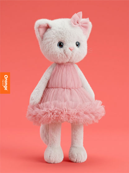 Soft toy, Lucky Kitty, Lucky Sophie: Cotton Candy 38 cm