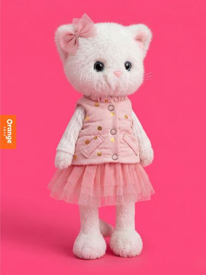 Soft toy, Lucky Kitty, Lucky Sophie: Powdery Dreams 38 cm