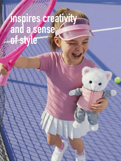 Soft toy, Lucky Kitty, Lucky Sophie: Sports Walk 38 cm