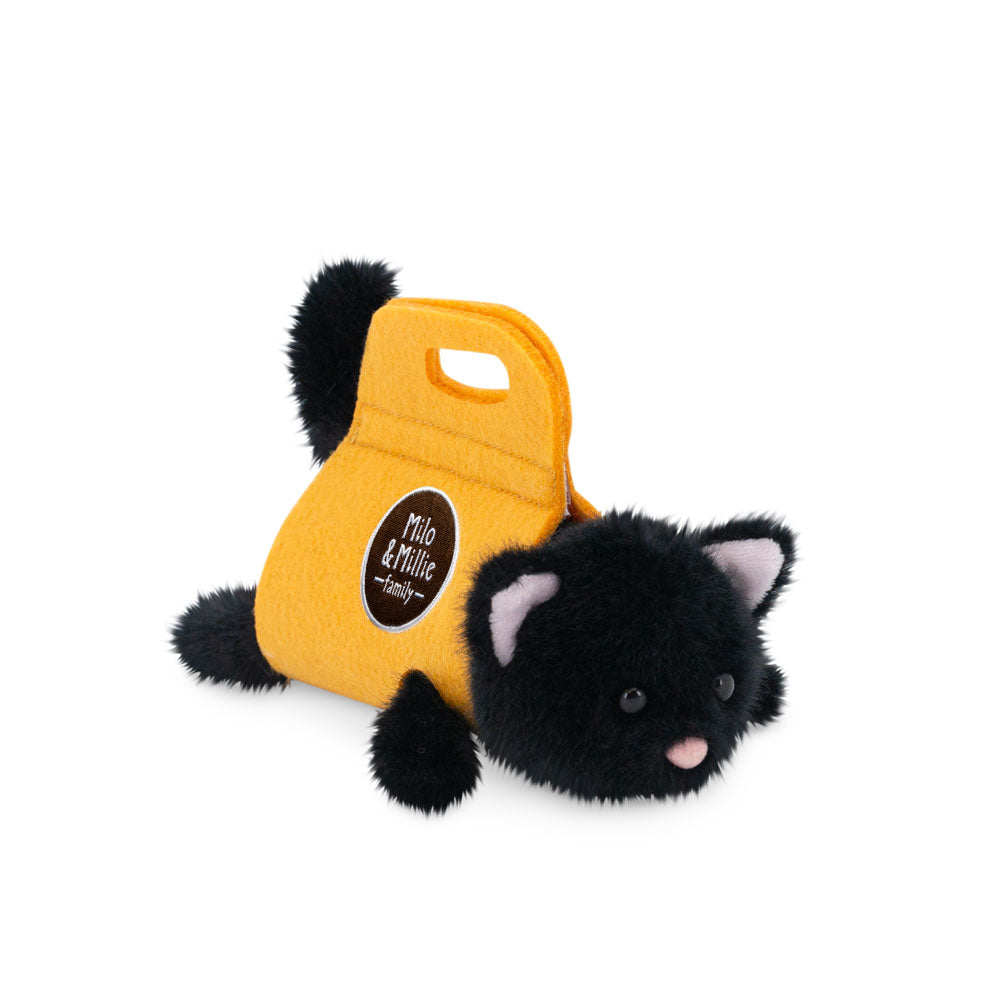 Plush toy, Milo&Millie, Black Kitten 13cm