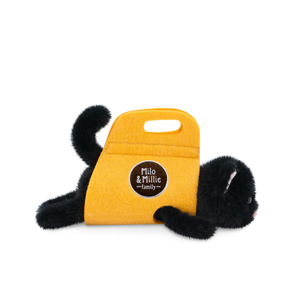 Plush toy, Milo&Millie, Black Kitten 13cm