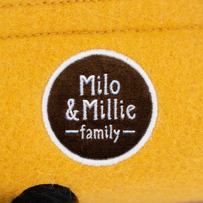 Plush toy, Milo&Millie, Black Kitten 13cm