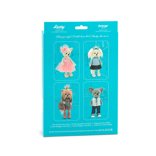 Rainy Day outfit for Lucky Doggy 38 cm plush dogs