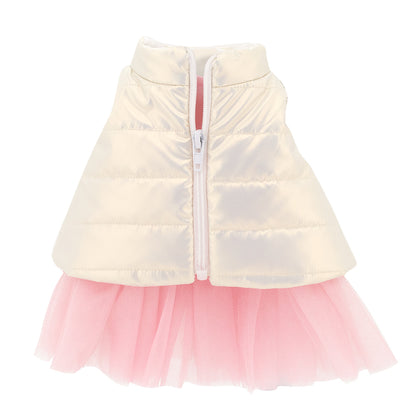 Plush toy, Lucky Doggy, Clothing set: Pink Dream