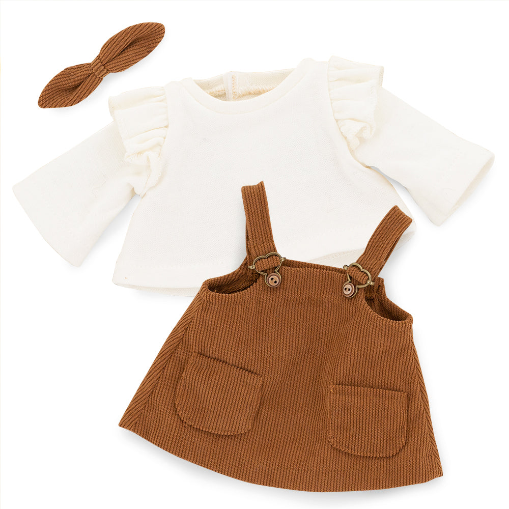 Plush toy, Lucky Doggy, Clothing set: Autumn Mood