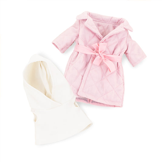 Soft toy, Clothing set: Lavender Evening