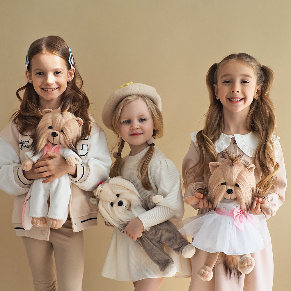 Plush toy, Lucky Doggy, Lucky Yoyo: Elegance (38cm)