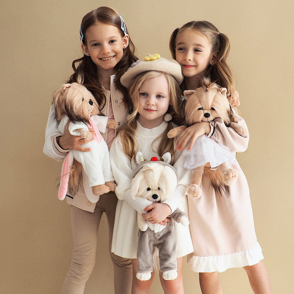 Plush toy, Lucky Doggy, Lucky Yoyo: Elegance (38cm)